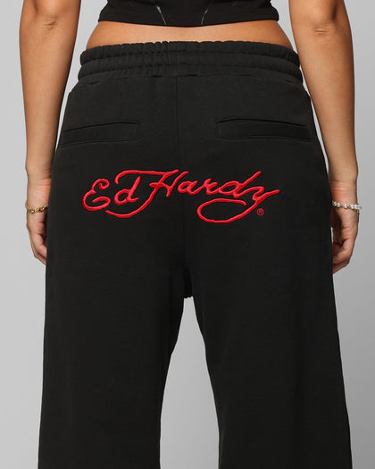 Ed Hardy Ed Hardy Track Pants Black