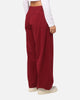 XXIII Women's Wide Leg Tailored Pant Maroon