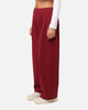 XXIII Women's Wide Leg Tailored Pant Maroon