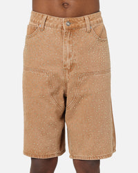 XXIII Diamond Buckle Back Jorts Vintage Sand