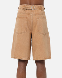 XXIII Diamond Buckle Back Jorts Vintage Sand