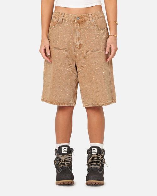 XXIII Diamond Buckle Back Jorts Vintage Sand
