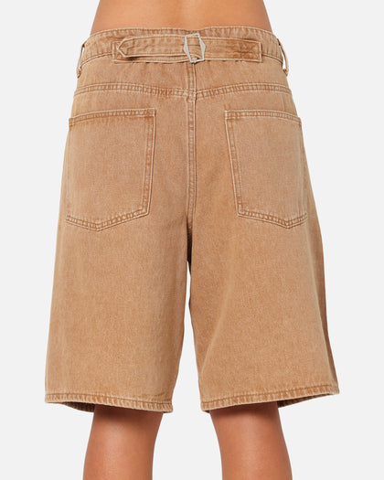 XXIII Diamond Buckle Back Jorts Vintage Sand