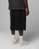 Loiter Dark Performance Fleece Shorts Washed Charcoal