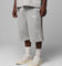 Loiter Dark Performance Fleece Shorts Grey