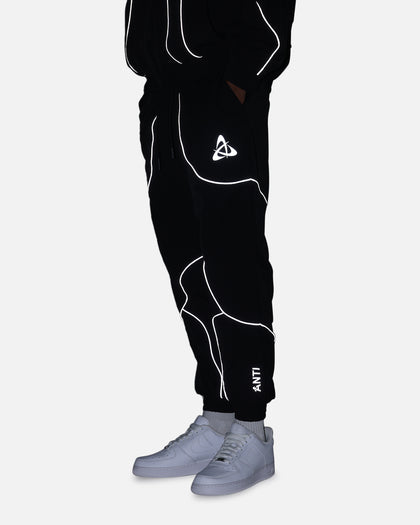 The Anti Order Stereo Nylon Track Jogger Black