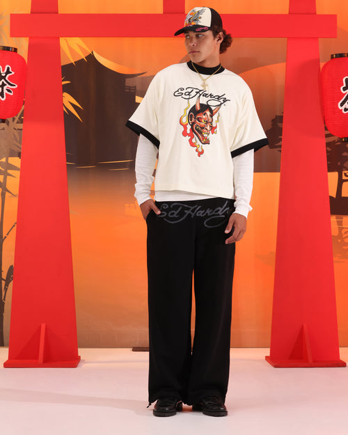 Ed Hardy Dragon Trackpants Black