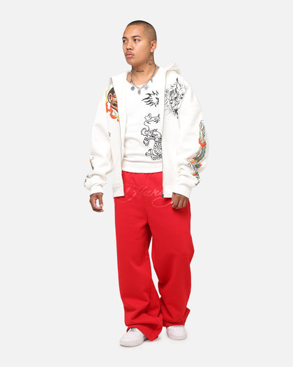 Ed Hardy Dragon Trackpants Red