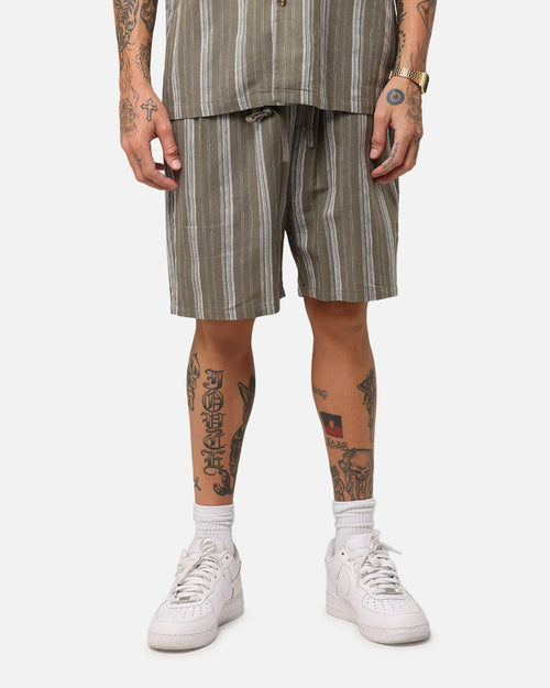 XXIII Condesa Linen Shorts Olive