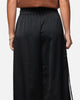 Adidas Women's Satin Wide Leg Pants Black