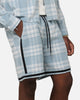 XXIII Plaid Ball Shorts Blue
