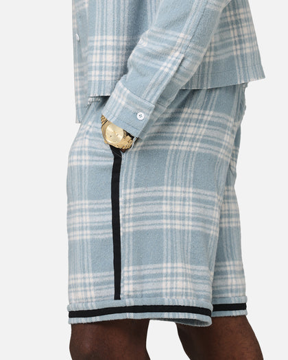 XXIII Plaid Ball Shorts Blue