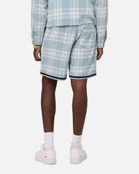 XXIII Plaid Ball Shorts Blue