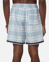 XXIII Plaid Ball Shorts Blue