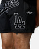 Pro Standard Los Angeles Dodgers Chenille Shorts Black