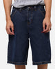 Ed Hardy Brave Hearts Jorts Indigo