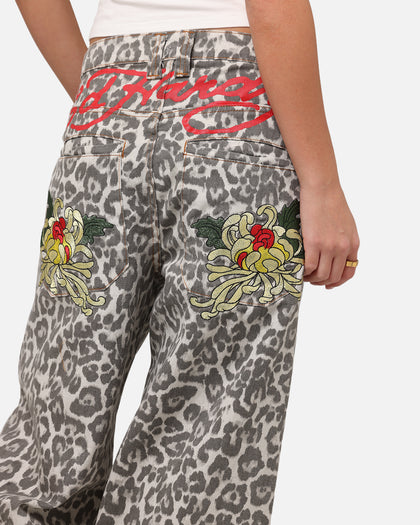 Ed Hardy Women's Leopard Jeans Leopard