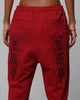 Loiter Blood Born Track Pants Burgandy