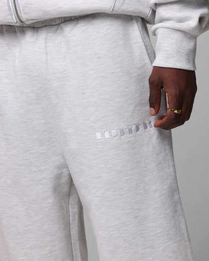 Loiter Blood Born Track Pants Grey Marle