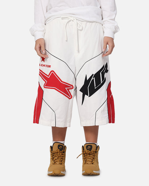 Loiter Motocross Shorts White