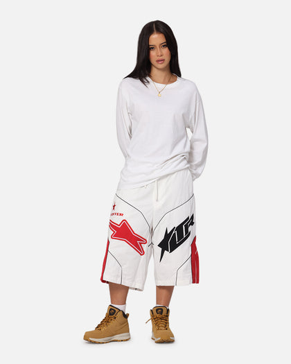 Loiter Motocross Shorts White