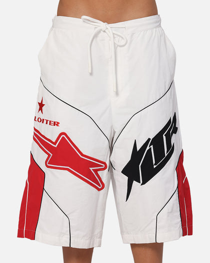 Loiter Motocross Shorts White