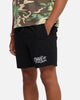Carre Tagline Beach Shorts Black
