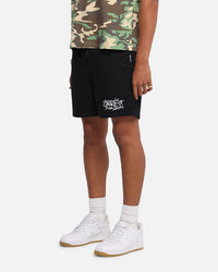 Carre Tagline Beach Shorts Black