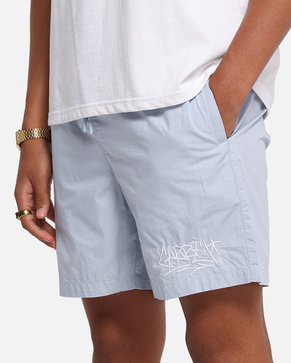 Carre Tagline Beach Shorts Dirty Blue