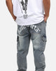 Saint Morta Gothic Cargo Joggers Dirty Denim