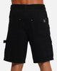 Carre Weatherwear Carpenter Jorts Black