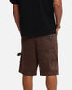 Carre Weatherwear Carpenter Jorts Dark Brown