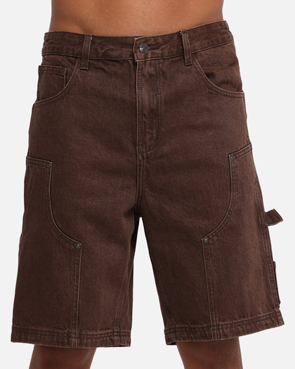 Carre Weatherwear Carpenter Jorts Dark Brown
