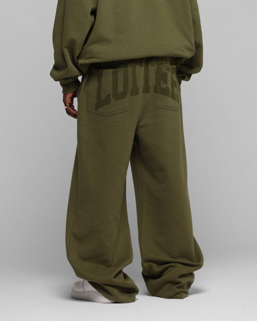 Loiter Arch Premium Sweat Pants Khaki