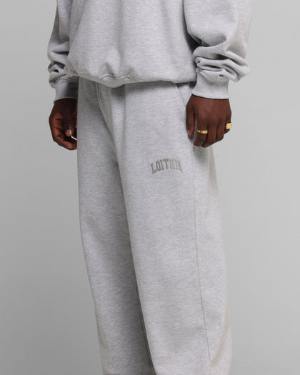 Loiter Arch Premium Sweat Pants Grey