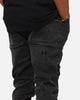Saint Morta Aera Denim Joggers Black Shadow