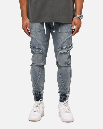 Saint Morta Aera Denim Joggers Dirty Denim