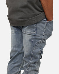 Saint Morta Aera Denim Joggers Dirty Denim