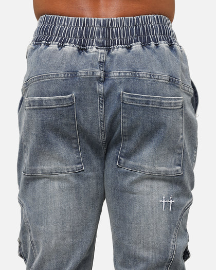 Saint Morta Aera Denim Joggers Dirty Denim