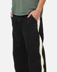 Saint Morta Amplus Sidewinder Jeans Black/Off White