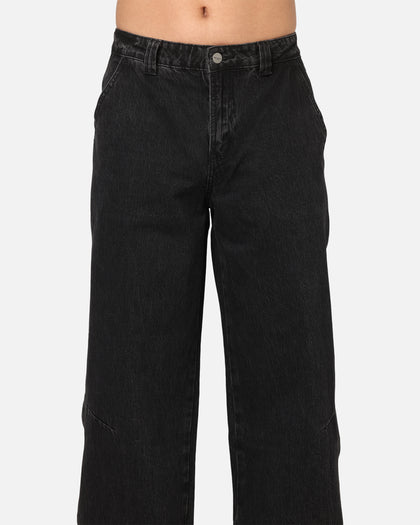 Saint Morta Amplus Sidewinder Jeans Black/Off White
