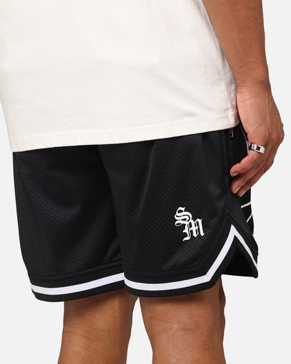 Saint Morta Warrior Basketball Shorts Black