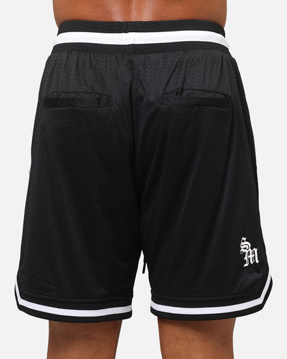 Saint Morta Warrior Basketball Shorts Black