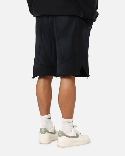 The Anti Order Apocalypse Sweat Shorts Sunfade Black