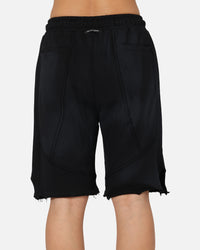 The Anti Order Apocalypse Sweat Shorts Sunfade Black