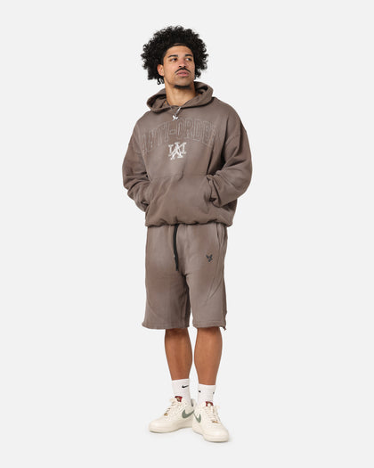 The Anti Order Apocalypse Sweat Shorts Sunfade Brown