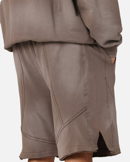 The Anti Order Apocalypse Sweat Shorts Sunfade Brown