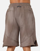 The Anti Order Apocalypse Sweat Shorts Sunfade Brown