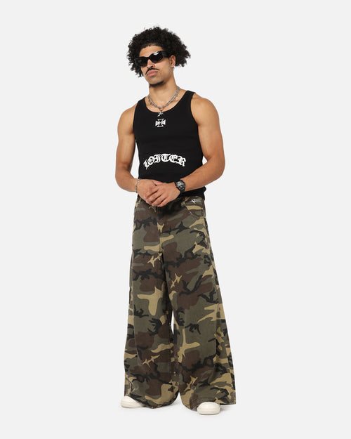Loiter Skate Jeans Woodland Camo