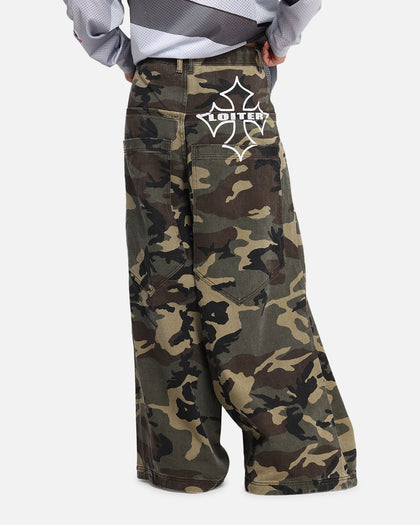 Loiter Skate Jeans Woodland Camo